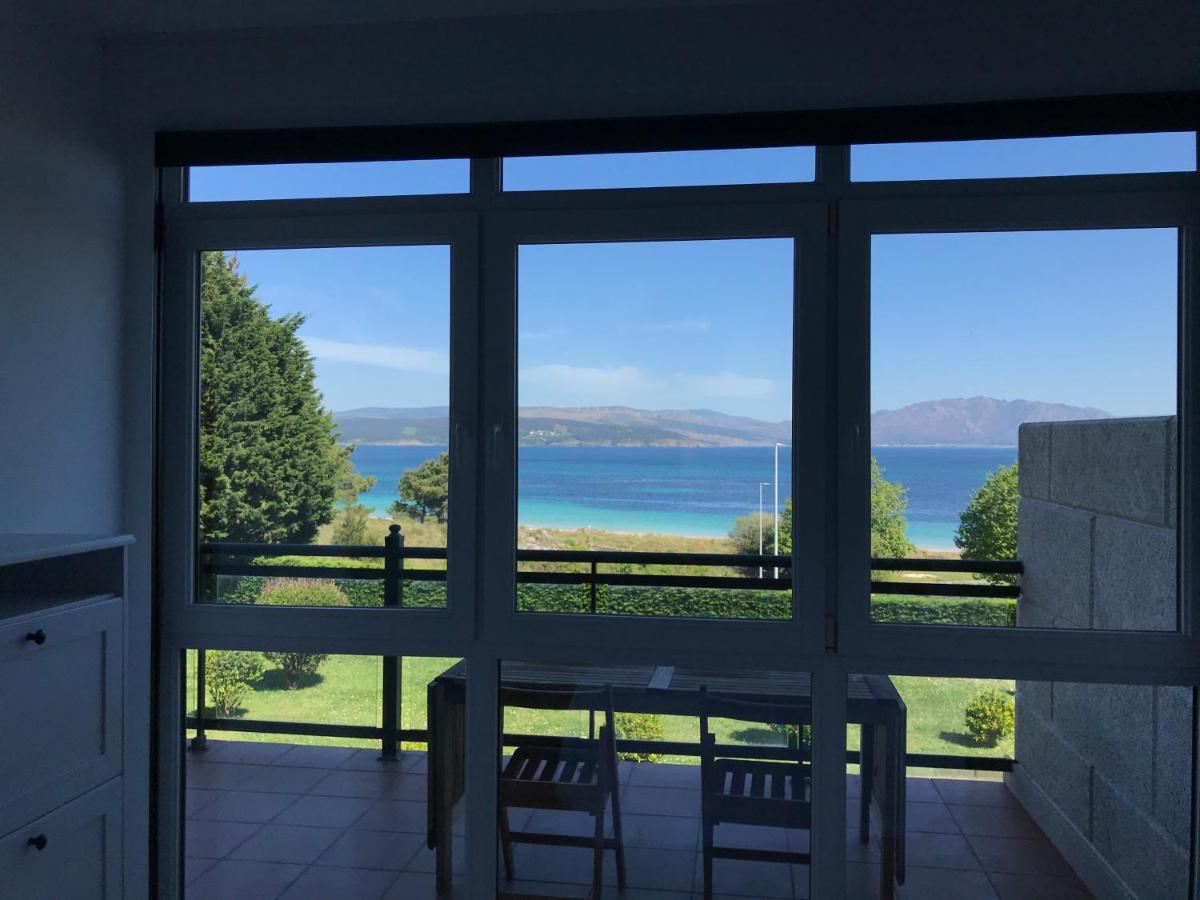 Apartamento Con Terraza Primera Linea De Playa Финистерре Экстерьер фото